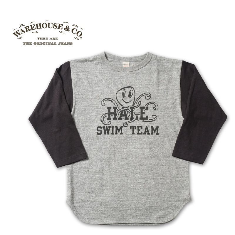 WAREHOUSE ウエアハウス 7分袖 ベースボールT Lot.4800