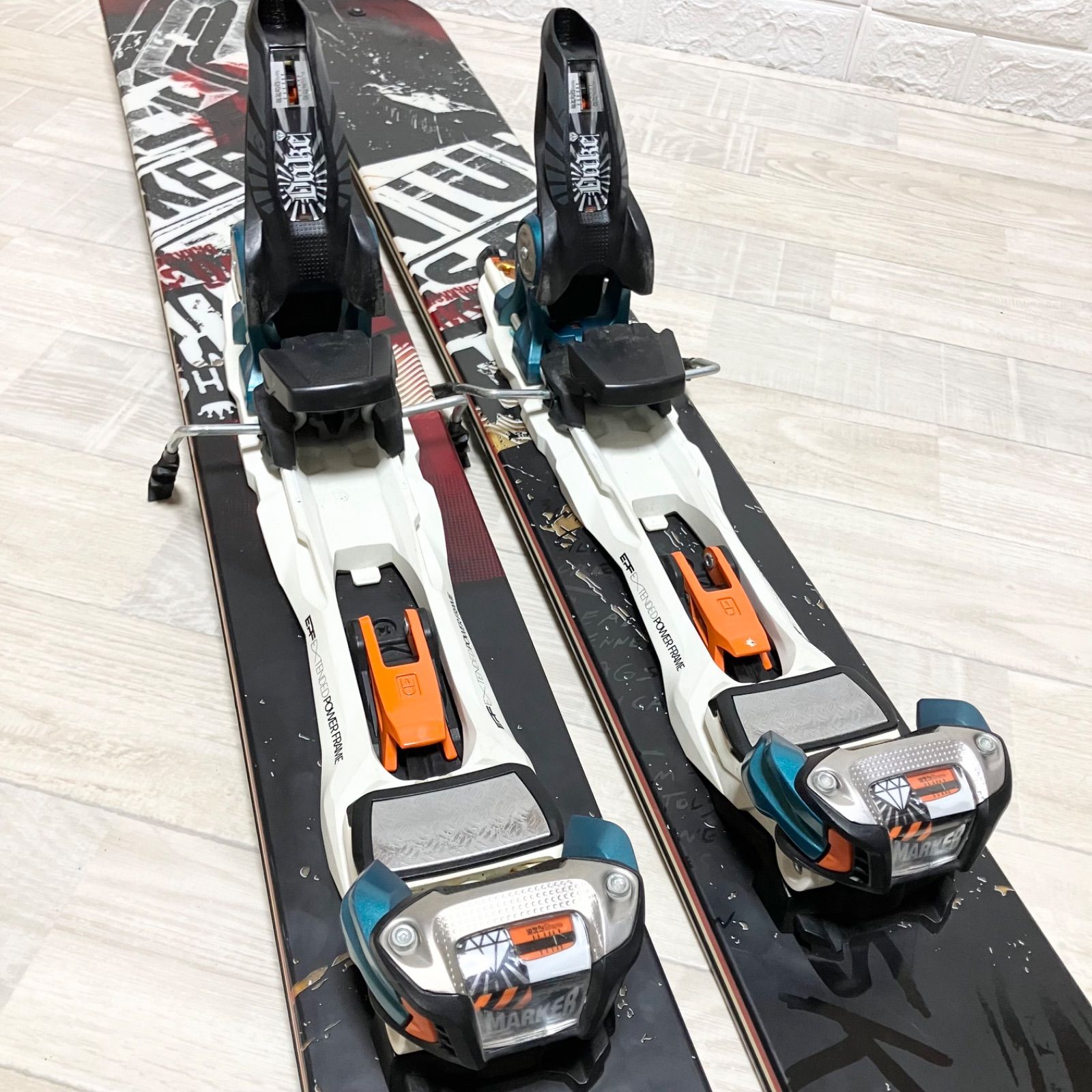 極太 K2 DARKSIDE 181cm パウダースキー板&ビンディング