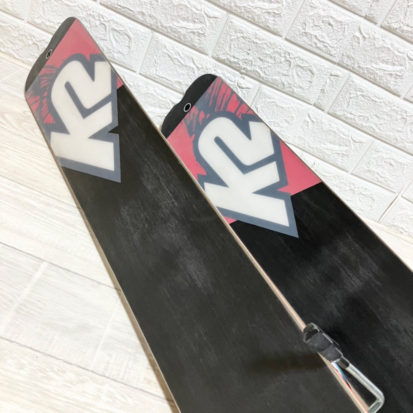 極太 K2 DARKSIDE 181cm パウダースキー板&ビンディング