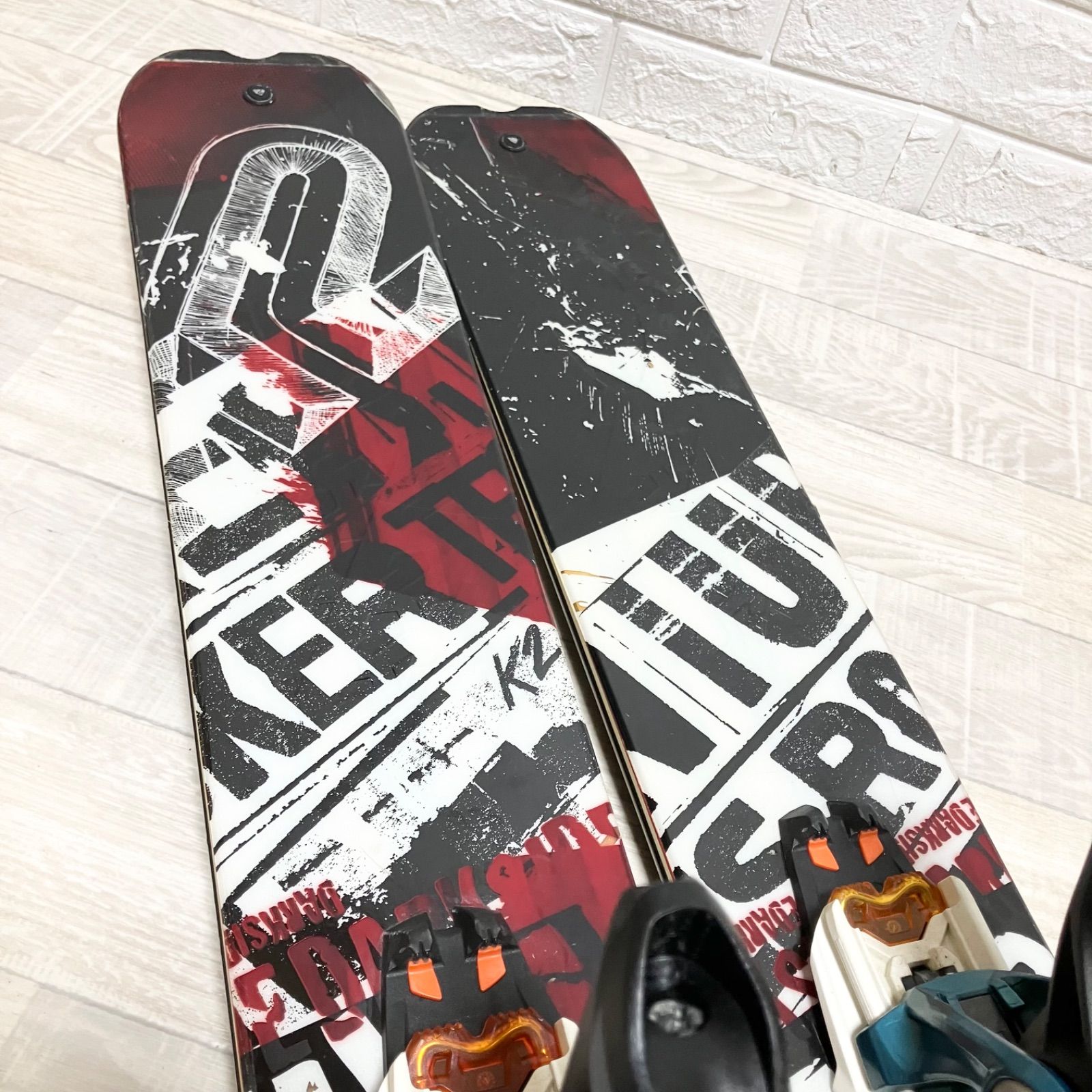 極太 K2 DARKSIDE 181cm パウダースキー板&ビンディング