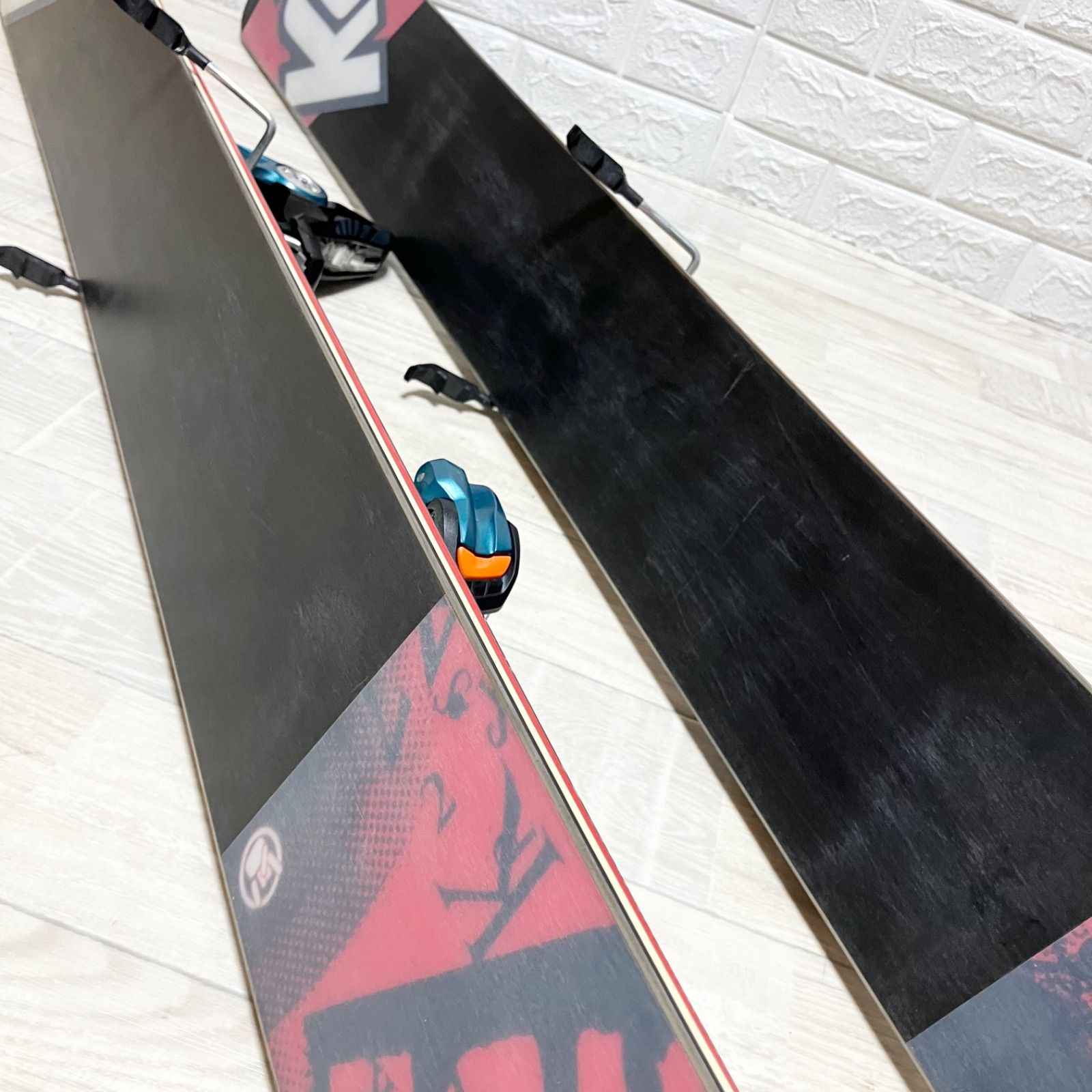 極太 K2 DARKSIDE 181cm パウダースキー板&ビンディング ロッカー