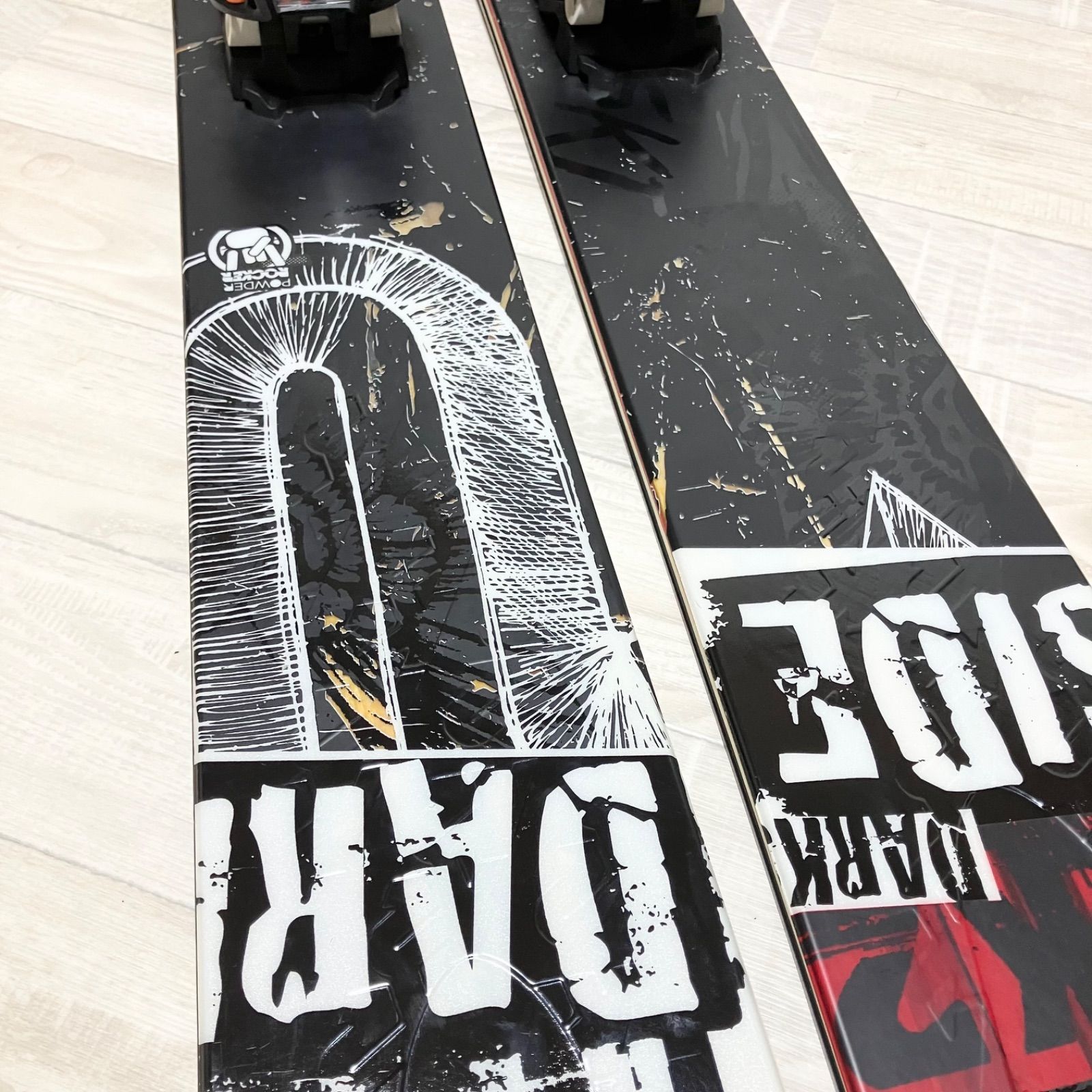 極太 K2 DARKSIDE 181cm パウダースキー板&ビンディング