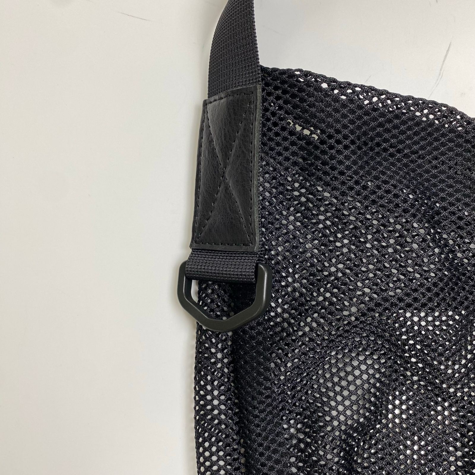 Brick ブリック / Mesh Zip Shoulder Bag メッシュ レザー ショルダー
