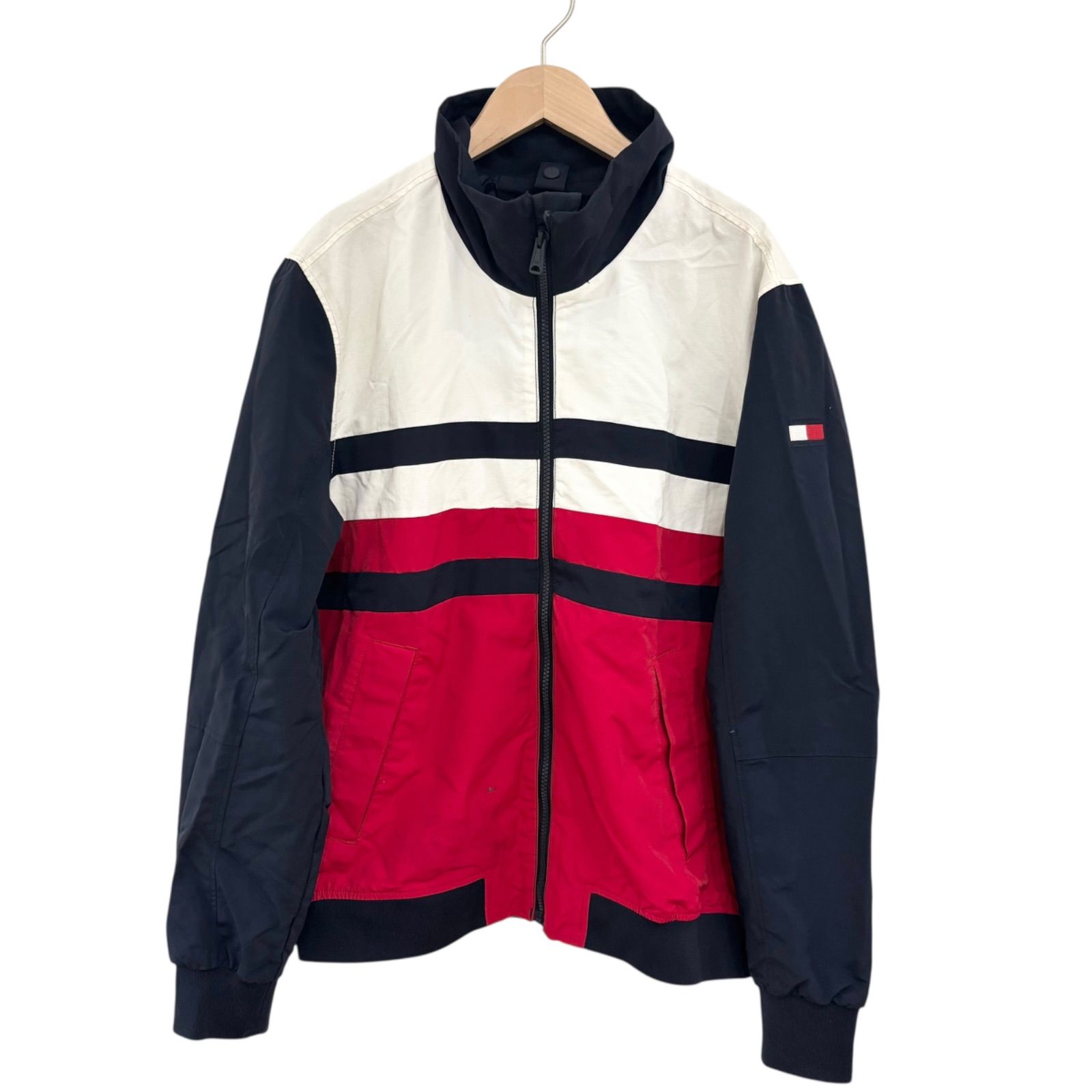 Z1587TOMMY HILFIGER トミーヒルフィガー ナイロンジャケット ブルゾン 