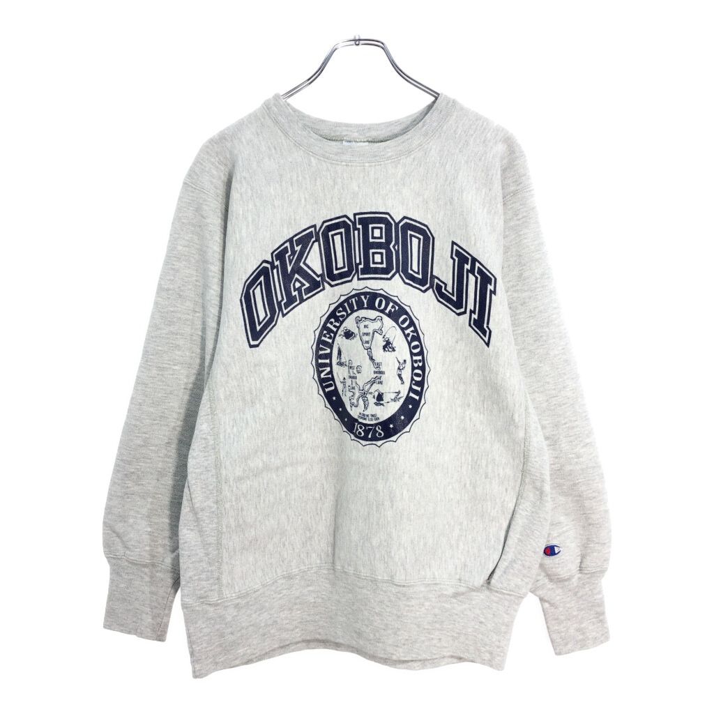 90s champion リバースウィーブ スウェット グレー L Champion Reverse