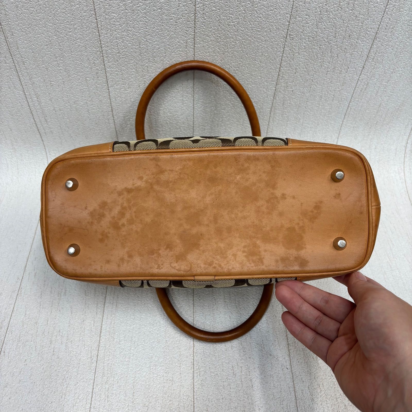 コーチ COACH トートバッグ 6089 シグネチャースモールキャリオール 