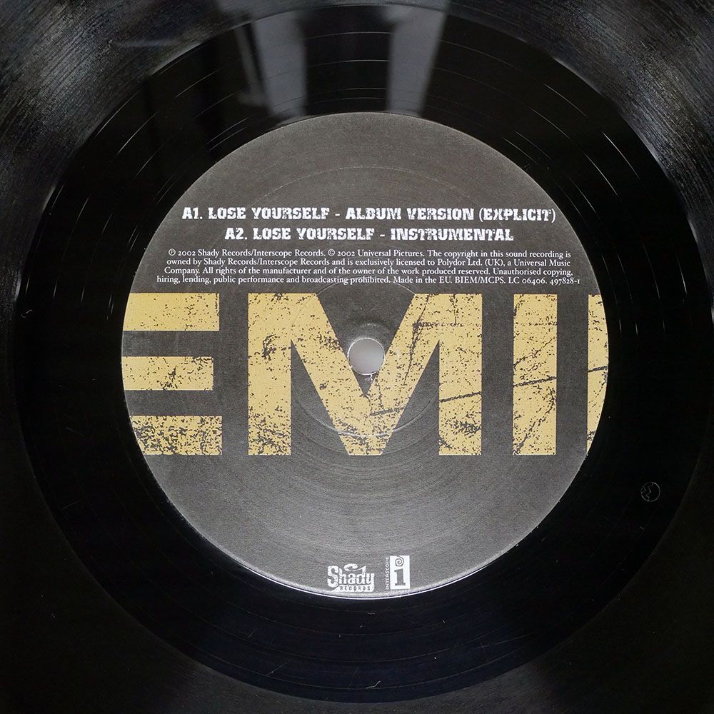 UK盤 EMINEM/LOSE YOURSELF/SHADY 4978281 12 - メルカリ