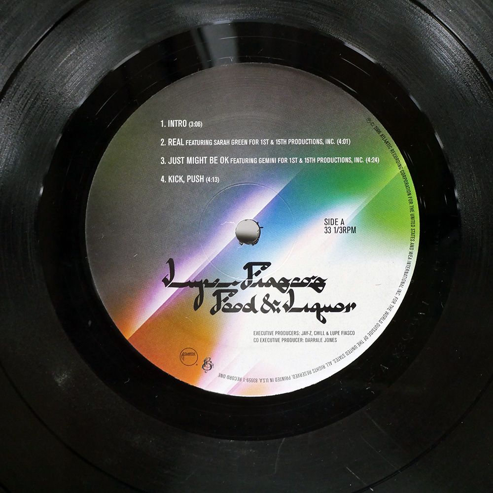 US盤 LUPE FIASCO S FOOD LIQUOR 839591 LP その他 レコード CD DVD ブルーレイ