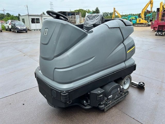 【状況良好】搭乗式床面洗浄機　KARCHER　B250R+R120　AC200V 入庫点検済】KARCHER 搭乗式床面洗浄機 B250R+R120 200V充電 BR