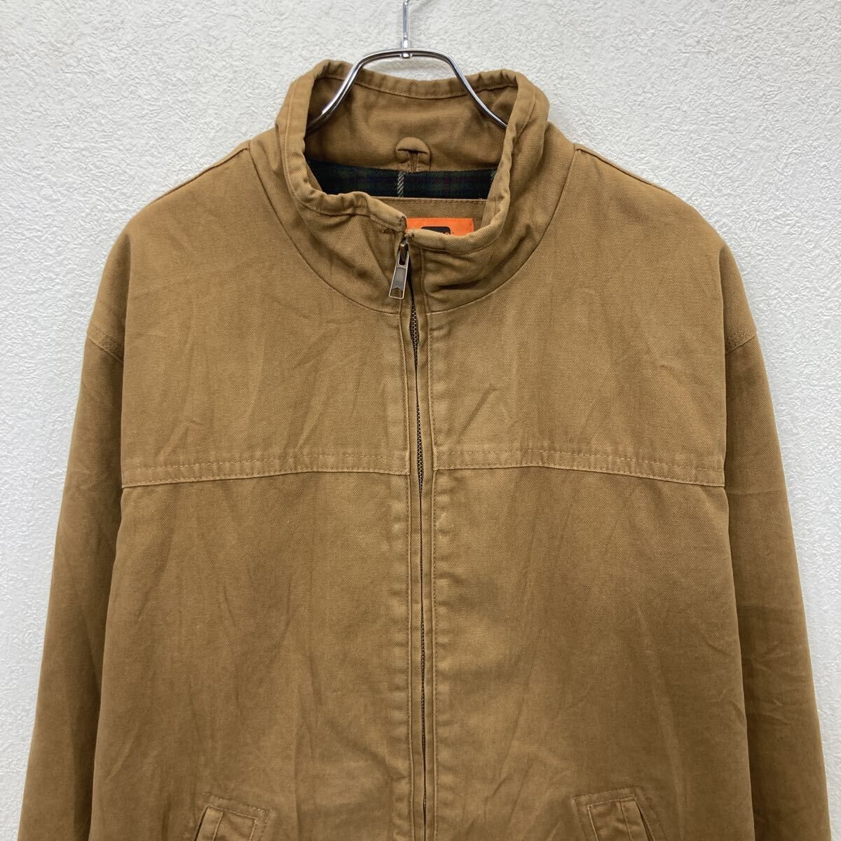 CornerStone ダックジャケット XL ベージュ系 コーナーストーン ジップ