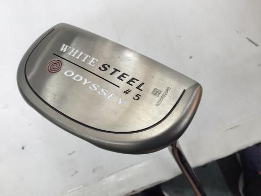 オデッセイ WHITE STEEL #5 34インチ パター PT スチール (フレックス