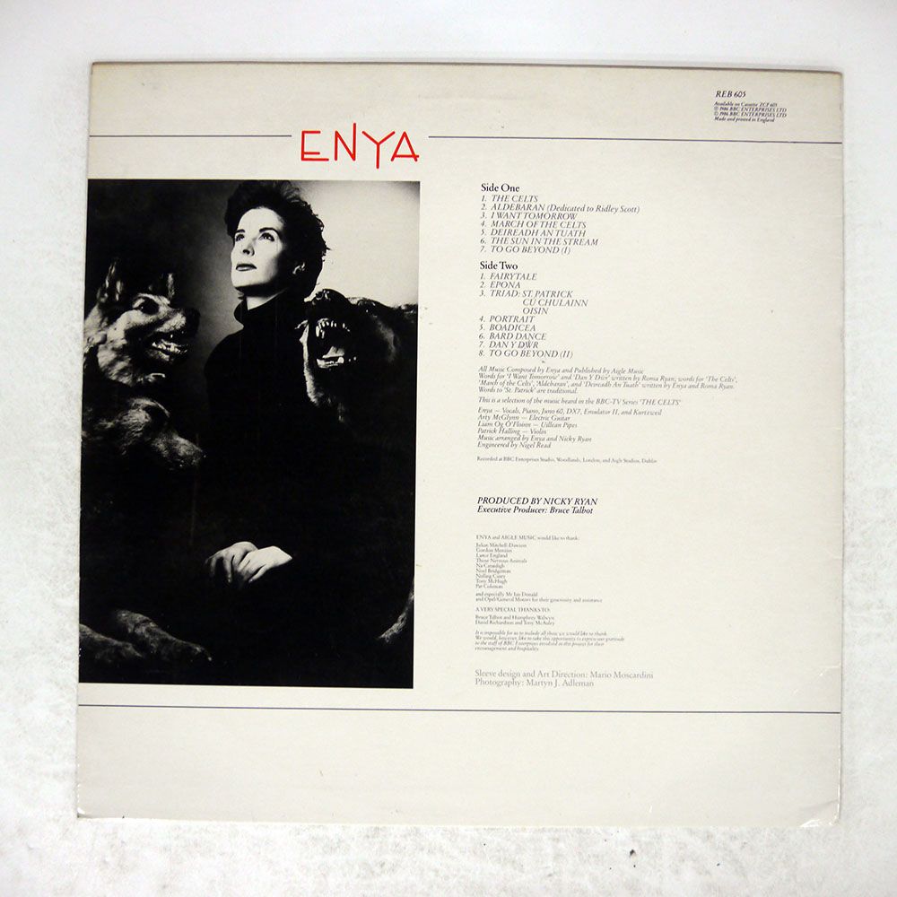 レコード UK盤 ENYA/SAME/BBC RECORDS AND TAPES REB605 LP