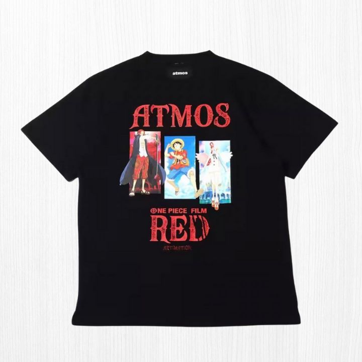 atmos ONE PIECE FILM RED TEE Lサイズ 白 / 黒