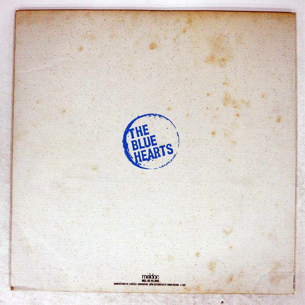 帯 国内盤 ブルーハーツ/SAME/MELDAC MEL20 LP The Blue Hearts – The