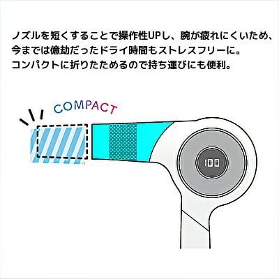 新品】クレイツイオン エレメアドライ ケアポータブル SCD-L01F 1200W