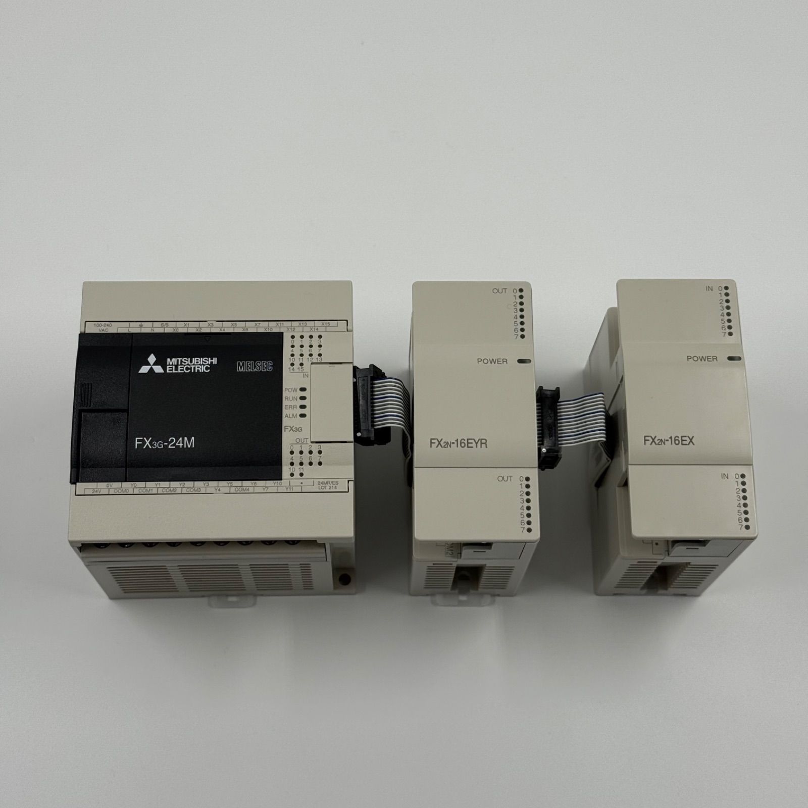 状態良好◎セット価格】三菱電機 シーケンサ FX3G-24MR/ES 増設 