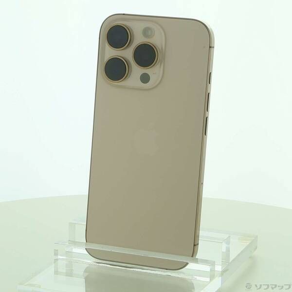 中古品〕 iPhone16 Pro 128GB デザートチタニウム MYMX3J／A SIM