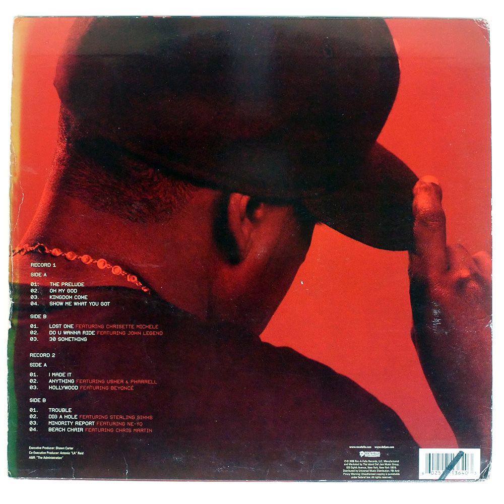 レコード ジャンク US盤 JAY-Z/KINGDOM COME/ROC-A-FELLA B000804501 LP