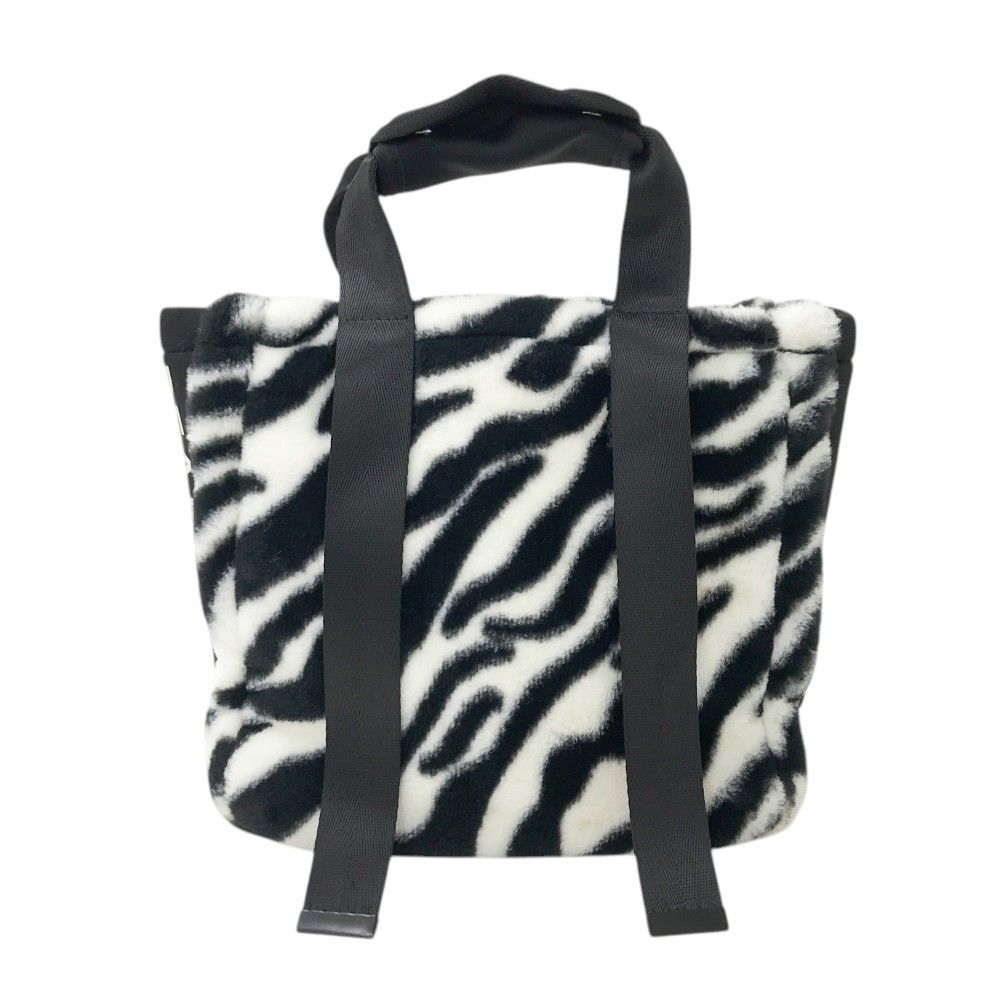 PEARLY GATES パーリーゲイツ カートバッグ ファー ゼブラ柄 ホワイト
