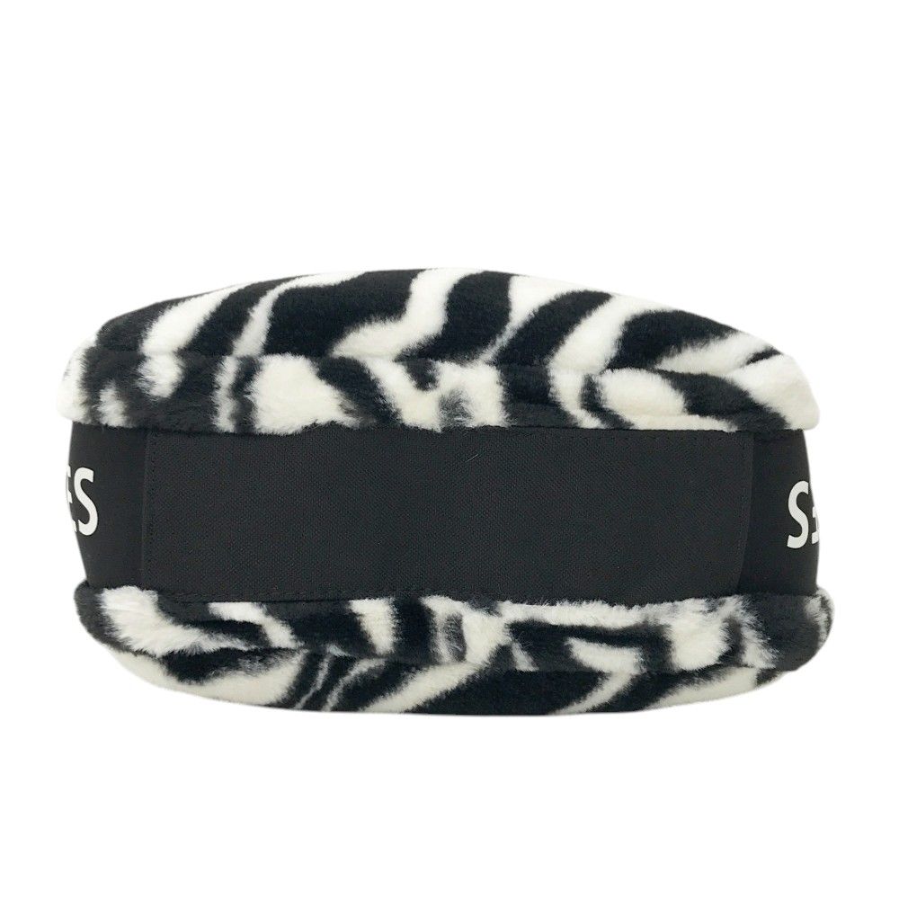 入手困難 PEARLY GATES フェイクファー ゼブラ柄カートバッグ 入手困難