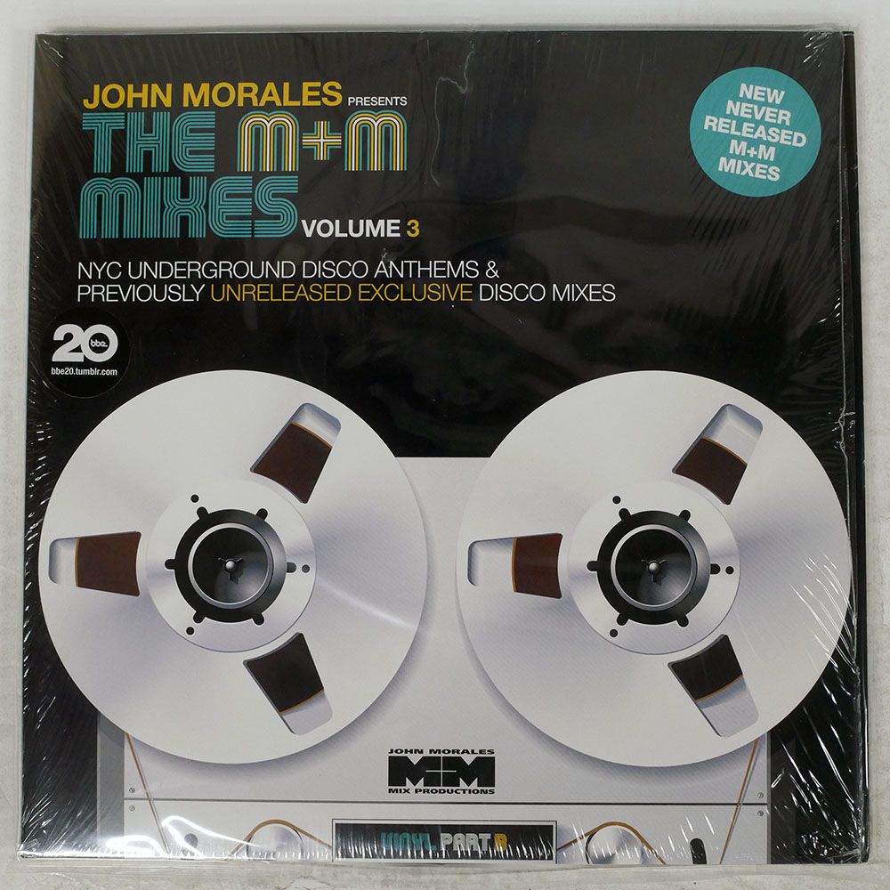 UK盤 JOHN MORALES/THE M+M MIXES VOLUME 人気 3 (PART B)/BBE UK盤 JOHN MORALES/THE M+M MIXES VOLUME 人気 3 (PART B)/BBE