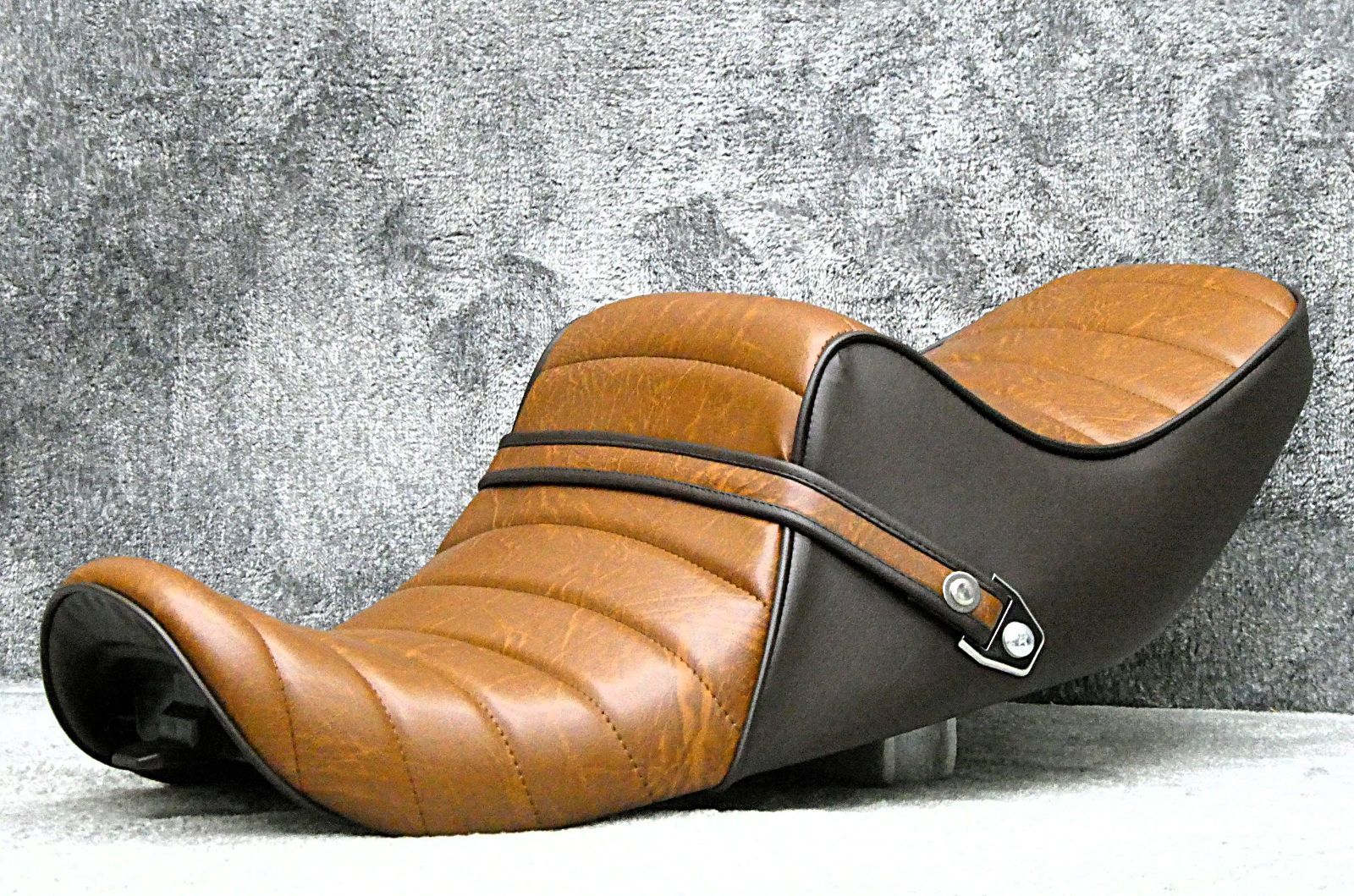 ゼファー400 初期・前期 茶ツートン らくだシート/ブラウン C1 C2 C3茶