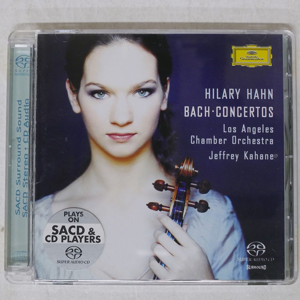 EU盤 ヒラリーハーン/バッハヴァイオリン協奏曲 全3曲/DG 4746392 CD