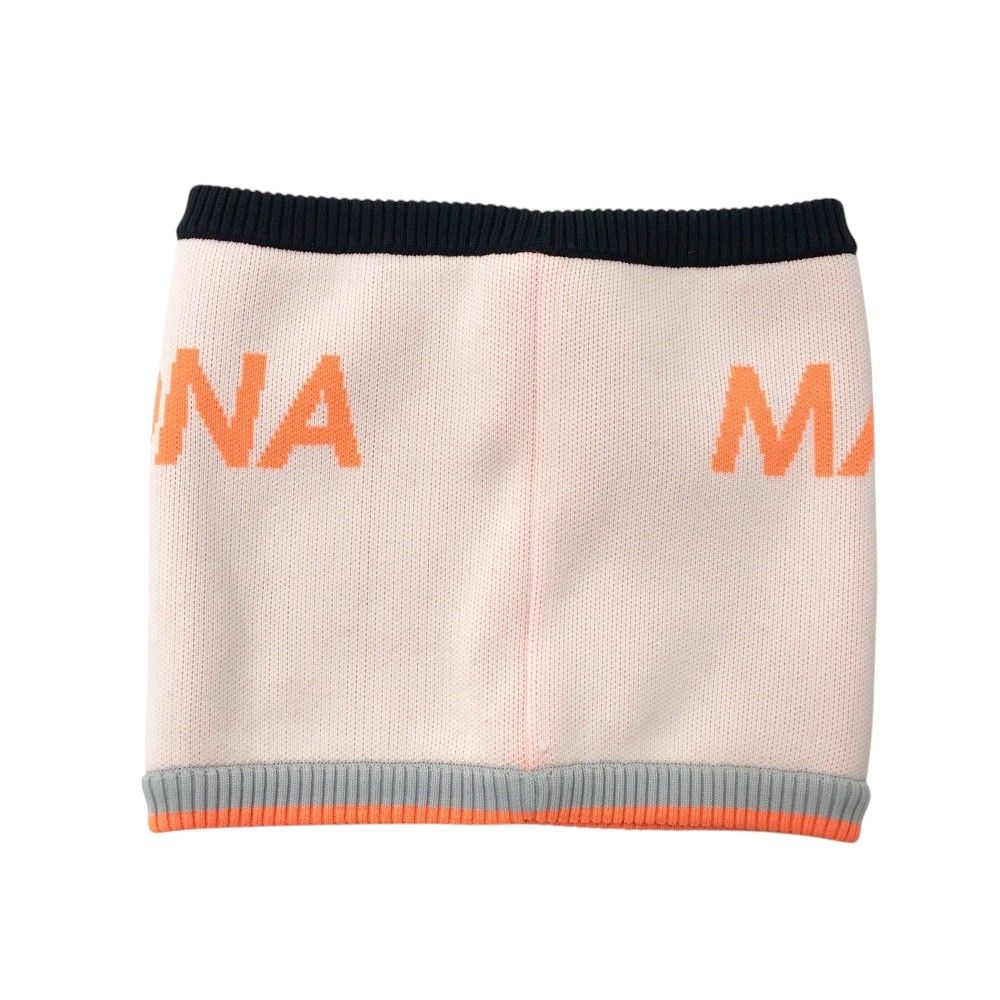 MARK&LONA マークアンドロナ リバーシブル ネックウォーマー オレンジ