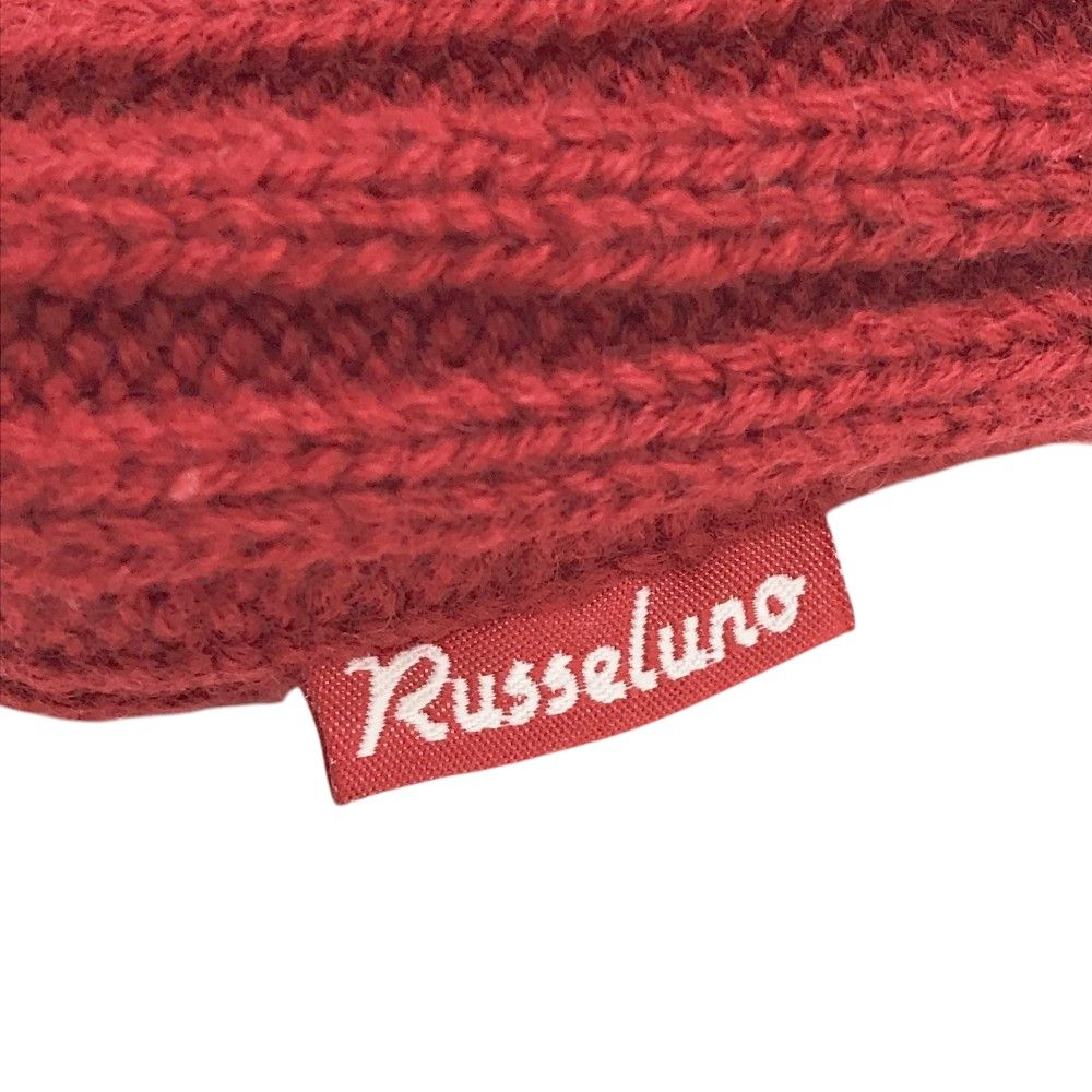 RUSSELUNO ラッセルノ ニット帽 レッド系 [240101490570] ゴルフウェア
