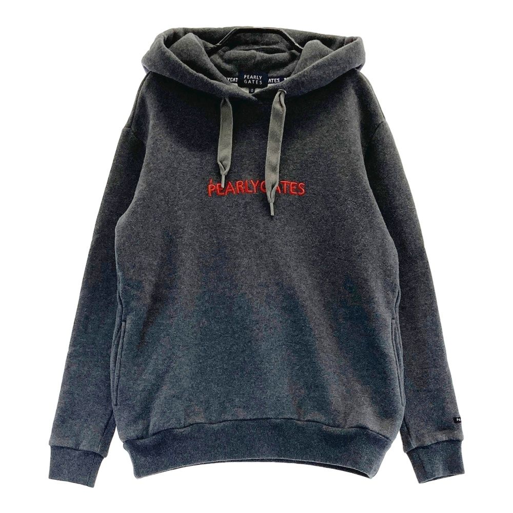 パーリーゲイツ裏起毛パーカー サイズ：1 PEARLY GATES パーリーゲイツ