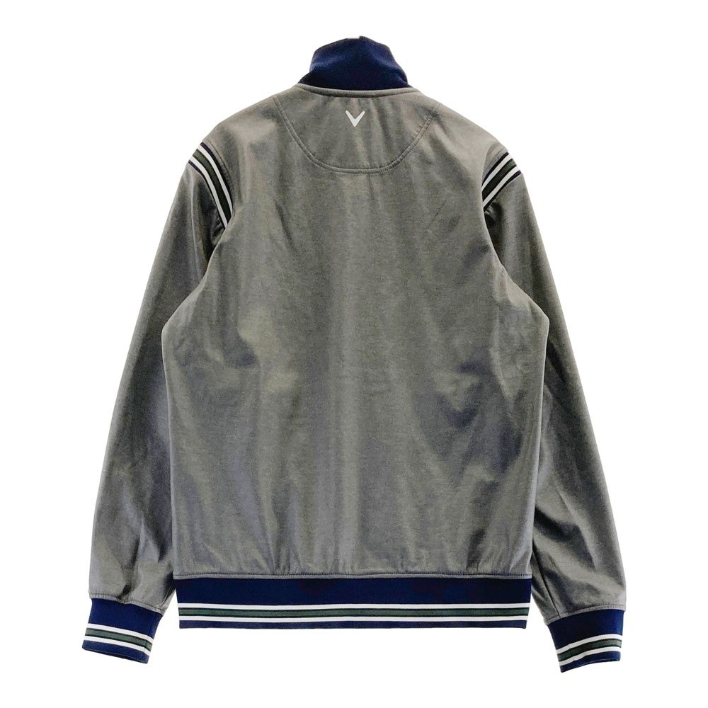 サイズ：M CALLAWAY キャロウェイ 長袖ジップ ジャケット グレー系