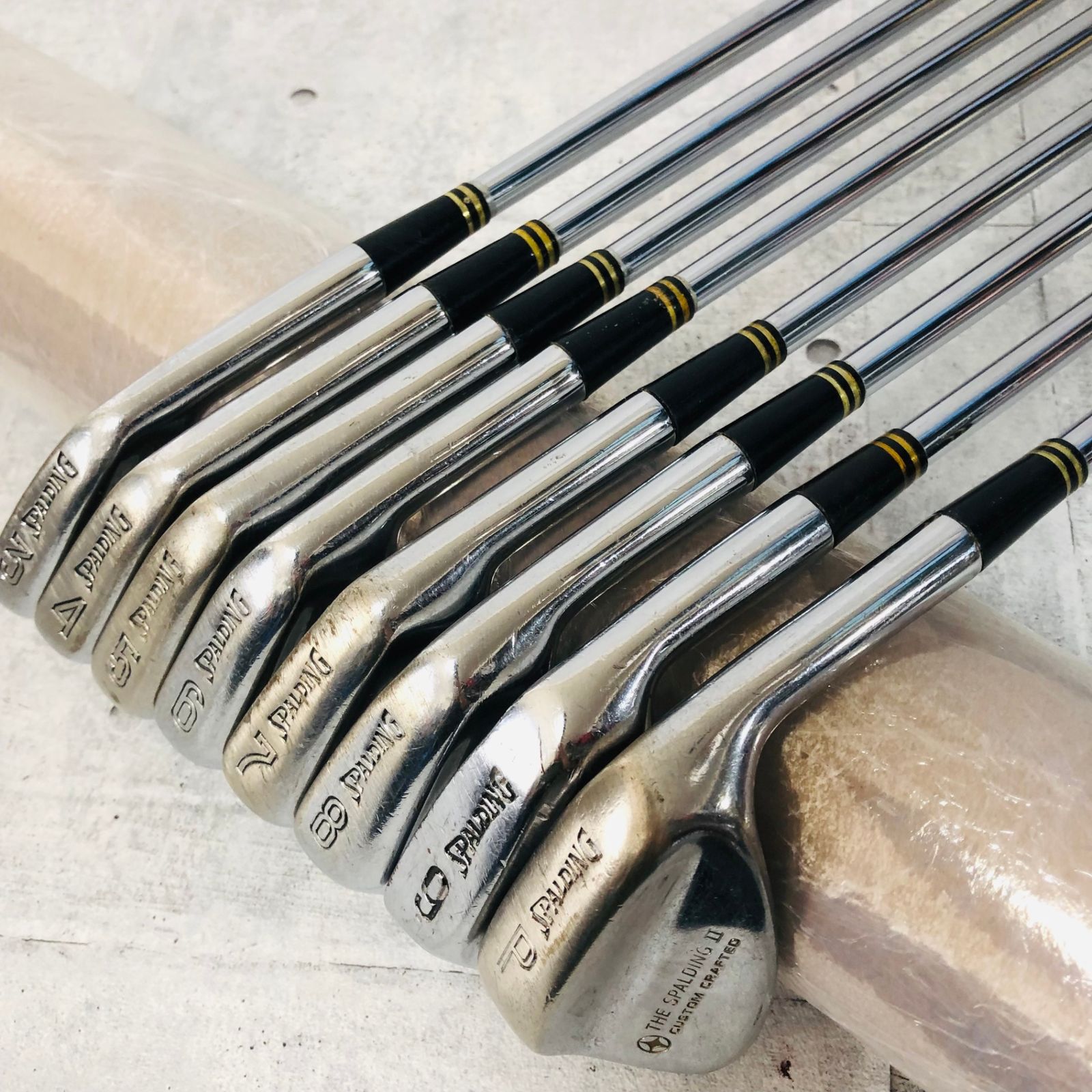 SPALDING ゴルフクラブセット 豪華12本】スポルディング メンズゴルフクラブセット 初心者オススメ R