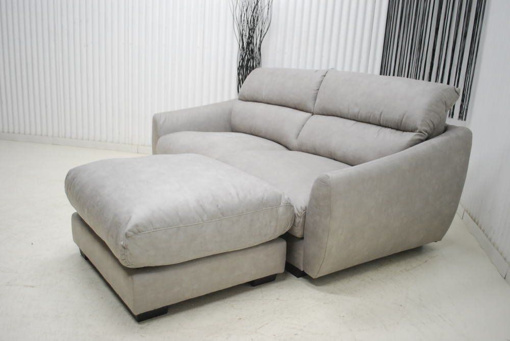 ３人掛けソファー オットマンセット