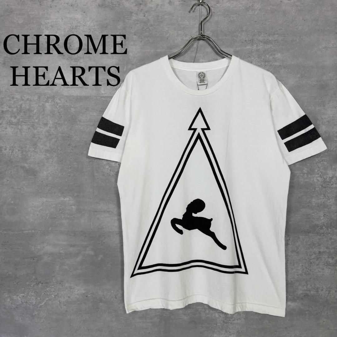 CHROME HEARTS』クロムハーツ (M) ビックロゴプリントTシャツ CHROME HEARTS』クロムハーツ (M) ビックロゴプリントTシャツ