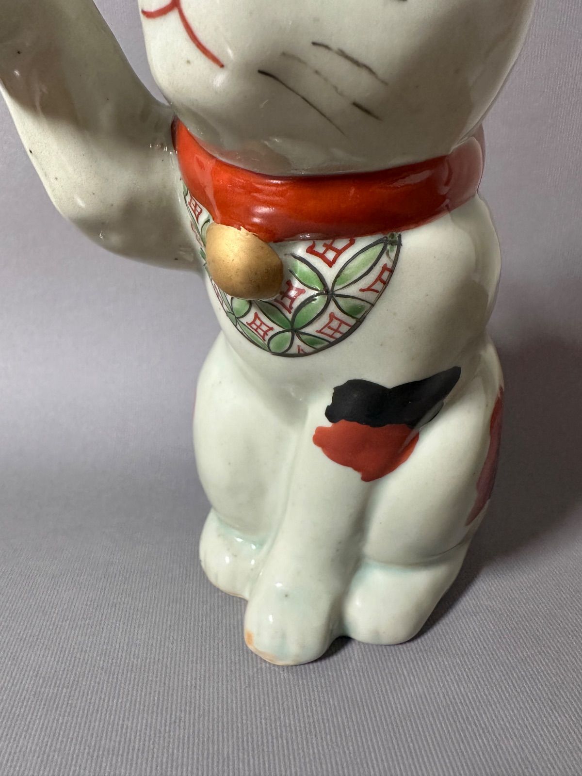 円左衛門さん 有田焼 三毛猫の置き物 円左衛門さん 有田焼 三毛猫の置き物 状態良好 佐賀県有田焼 円左