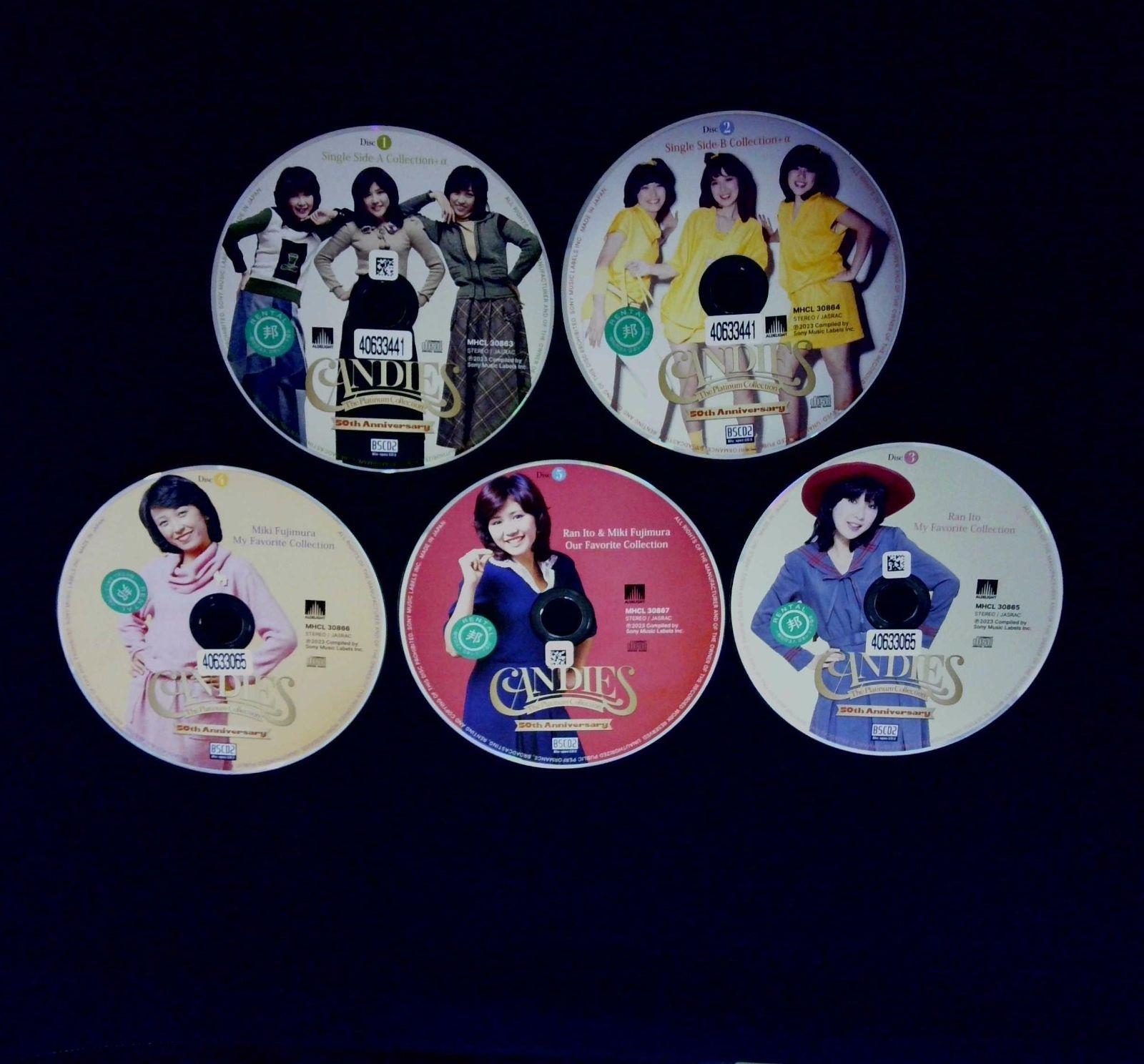 The Platinum Collection 50th Anniversary／キャンディーズ／5枚組