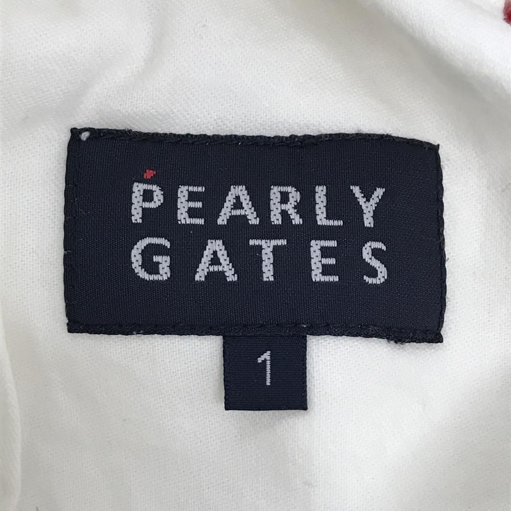 パーリーゲイツ スカート 白 ワッペン レディース 1(M) ゴルフウェア