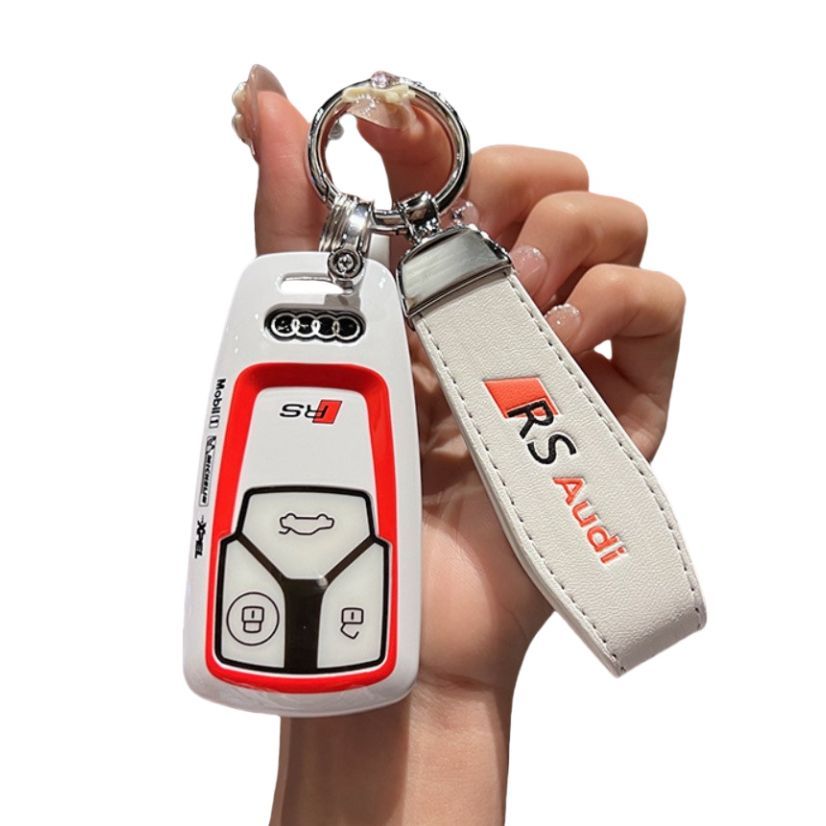 アウディ専用 Audi スマートキーカバー キーケース キーホルダー