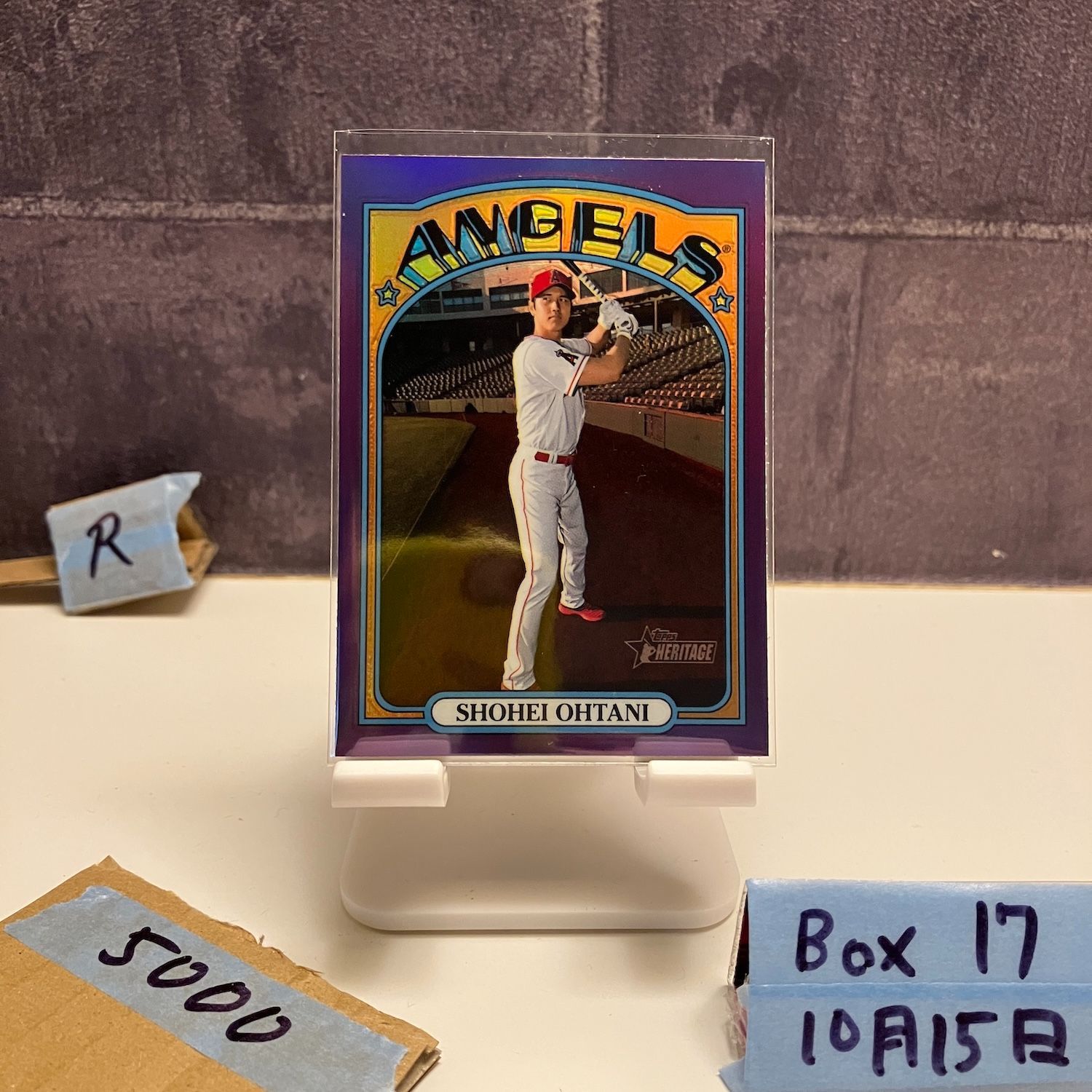 2021 Topps Heritage Shohei Ohtani 大谷翔平 Los Angeles Angels 