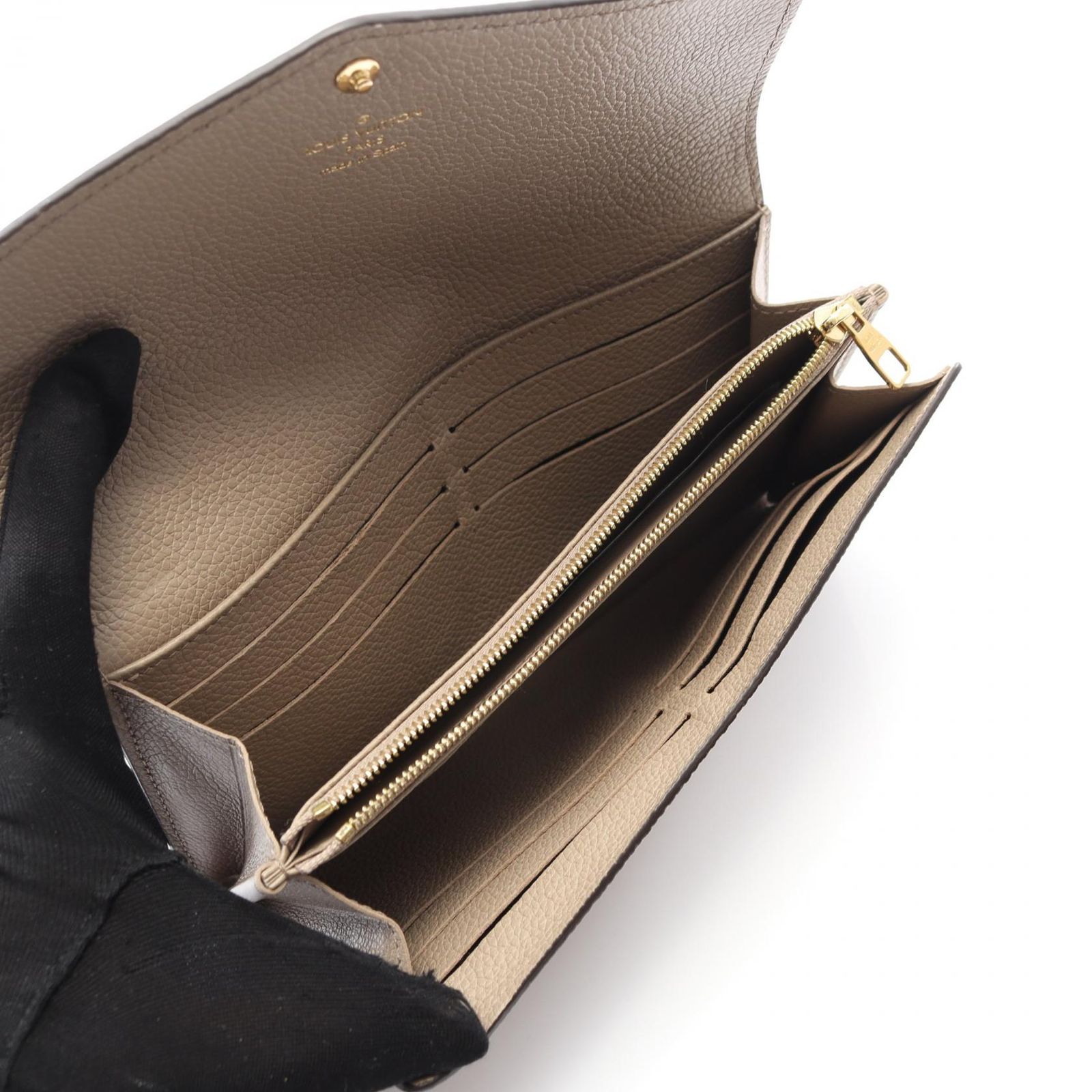 ルイ・ヴィトン LOUIS VUITTON 二つ折り長財布 ポルトフォイユ サラ 