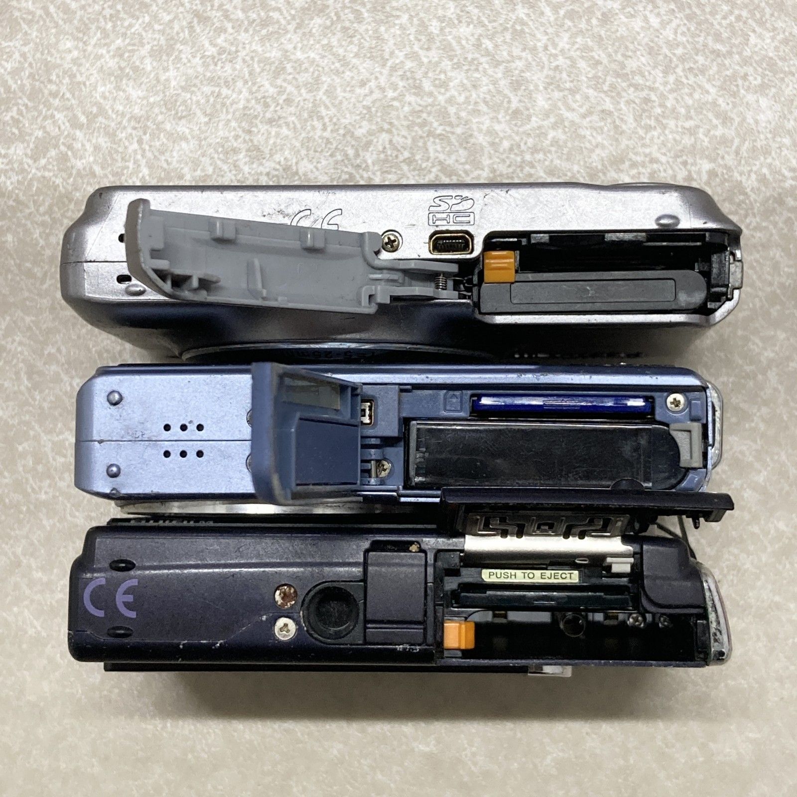 カメラ ○ 【ジャンク品】 デジタルカメラ デジカメ 3点 まとめ商品