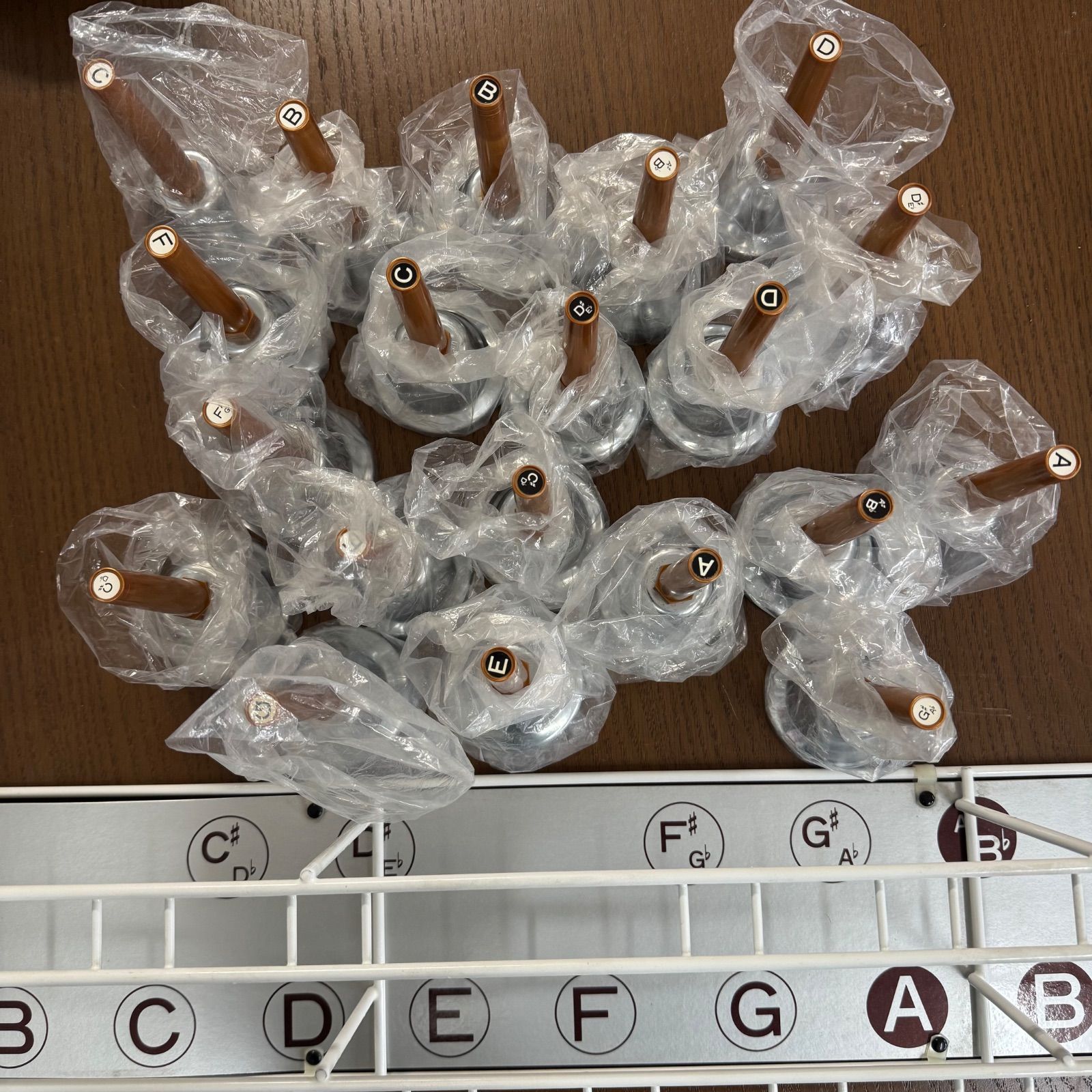 ウチダ 20音ベル ハンドベル ミュージックベル Amazon | ウチダ