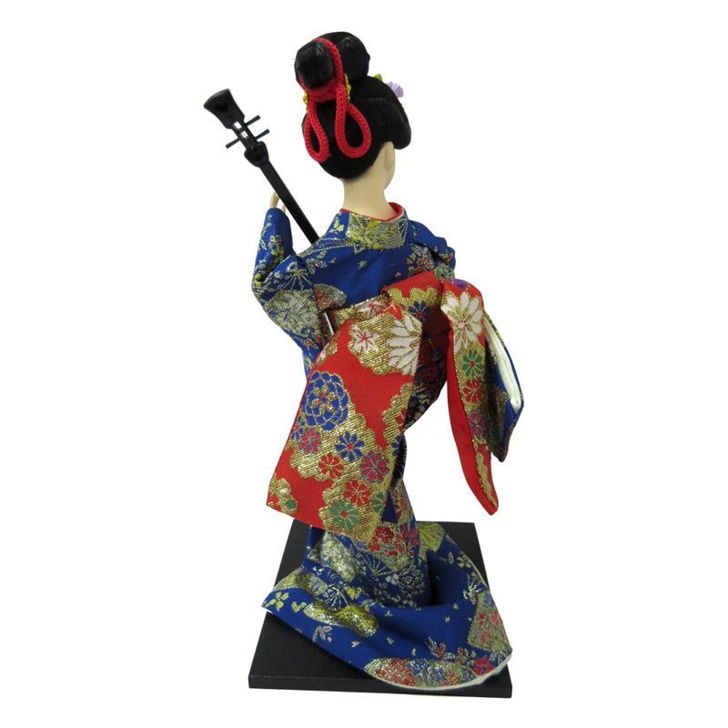 Japanese Doll~Shamisen-B 「日本人形（三味線 B）」【12 inch（約30cm