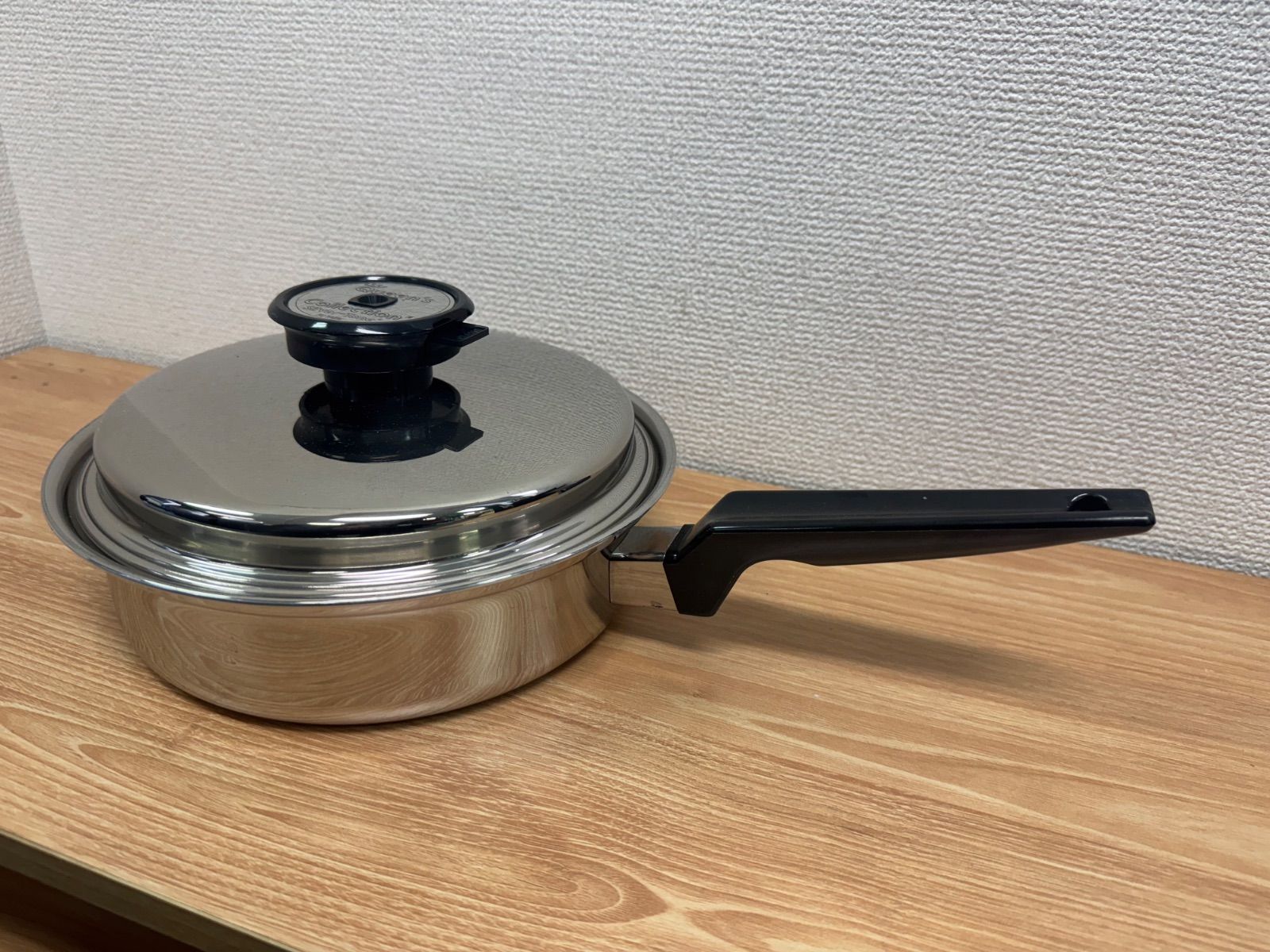 ⭐︎【SALE】【美品】Queen's Collection Silver-Toneシリーズ 片手鍋