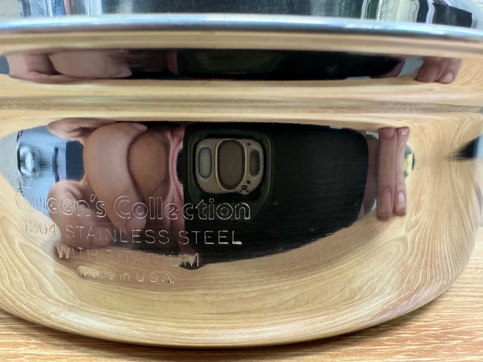 ⭐︎【SALE】【美品】Queen's Collection Silver-Toneシリーズ 片手鍋