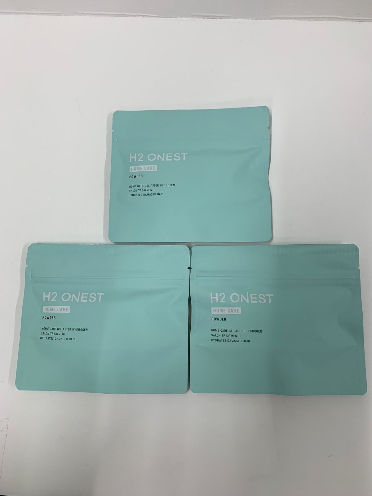 J927 K H2 ONEST エイチツーオネスト ホームケアパウダー 〈ヘアトリートメント〉 1g×8包 計3点セット