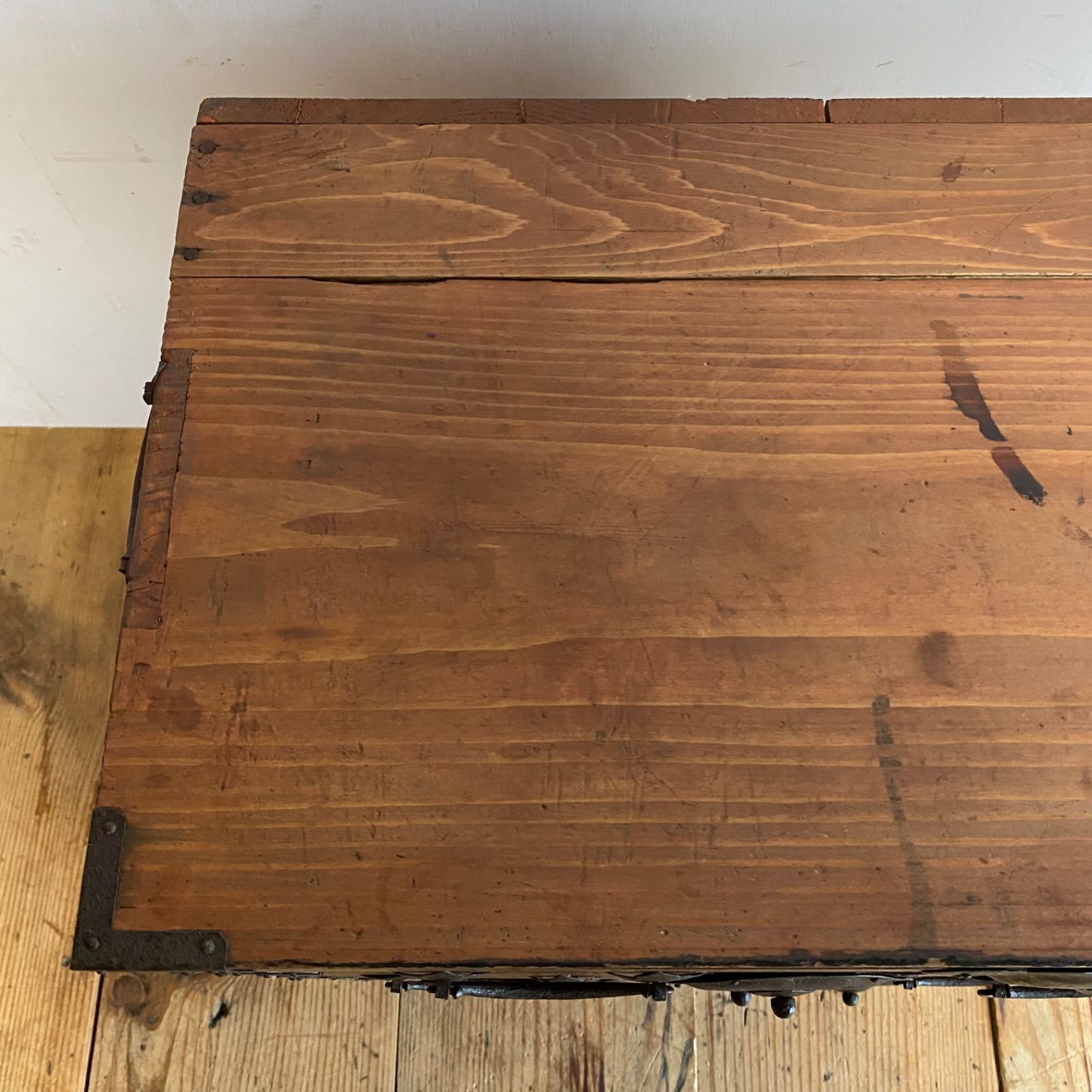 アンティーク 箪笥 チェスト 引き出し 茶箪笥 無垢材 y146