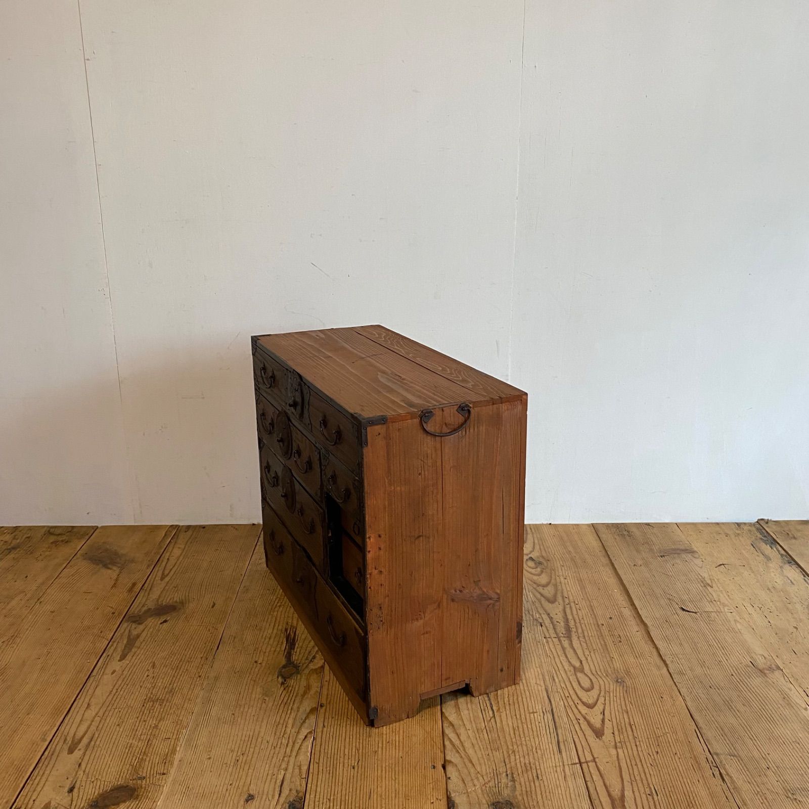 アンティーク 箪笥 チェスト 引き出し 茶箪笥 無垢材 y146 - メルカリ
