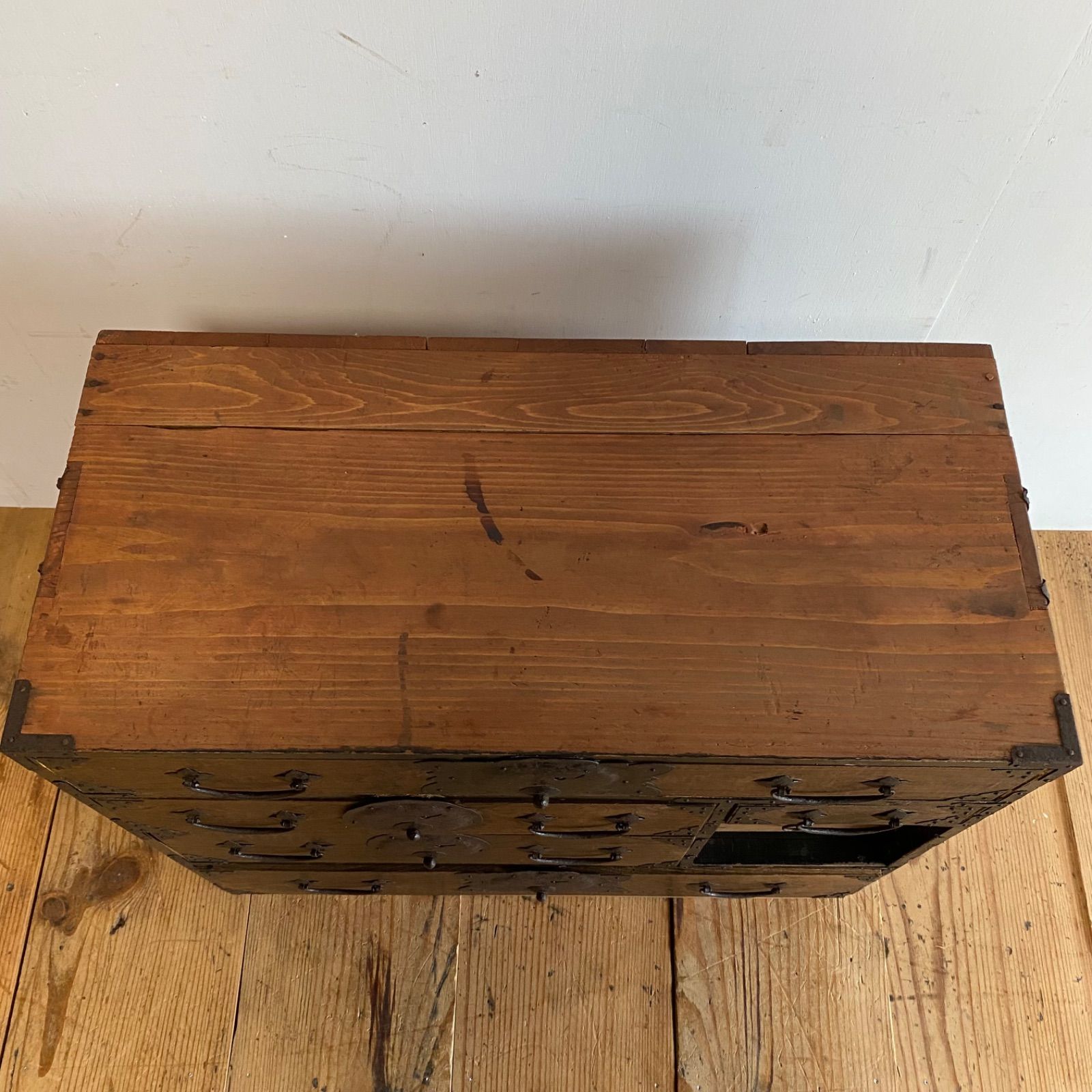 アンティーク 箪笥 チェスト 引き出し 茶箪笥 無垢材 y146 アンティーク 箪笥 チェスト 引き出し 茶箪笥 無垢材 y146