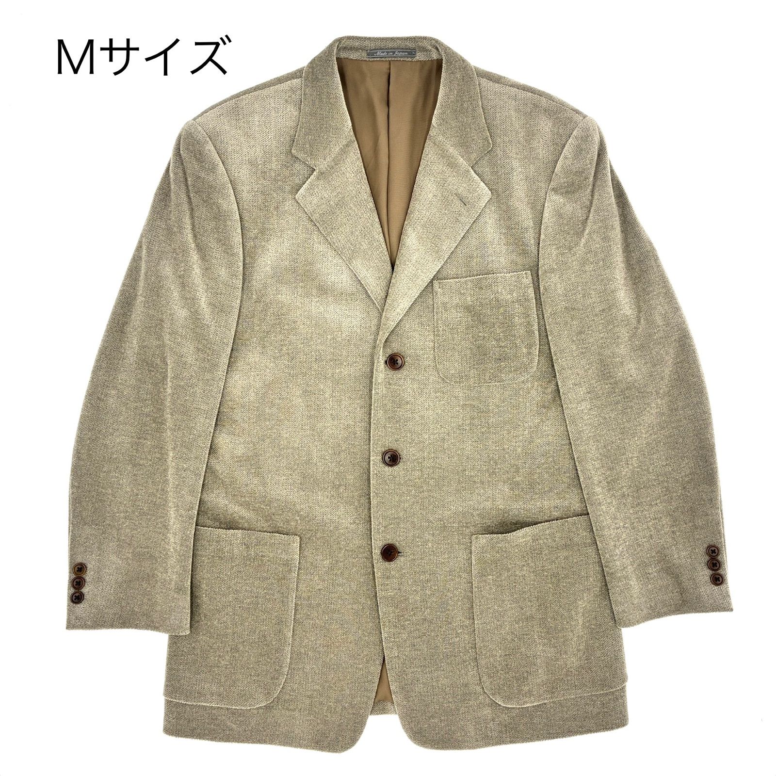良品】NEW ENGLAND テーラードジャケット Mサイズ相当 ヘリンボーン 